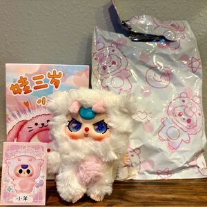 Baby Three BB3 De Lovely Plush Pendant Series Blind Box,  Sheep *Special Eyes